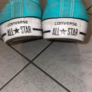 mint low top converse